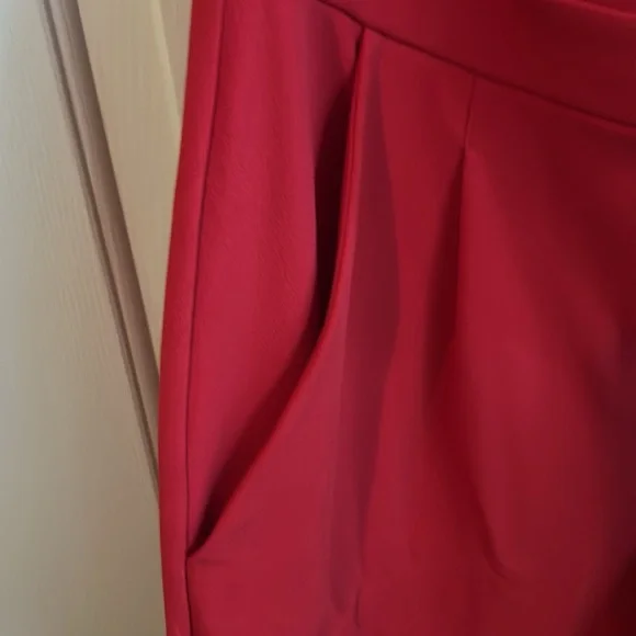 Express Vibrant Red Jumpsuit - Picture 5 of 6
